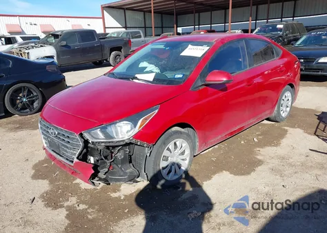 2022 Hyundai Accent Se from USA, damaged, VIN 3KPC24A65NE157491